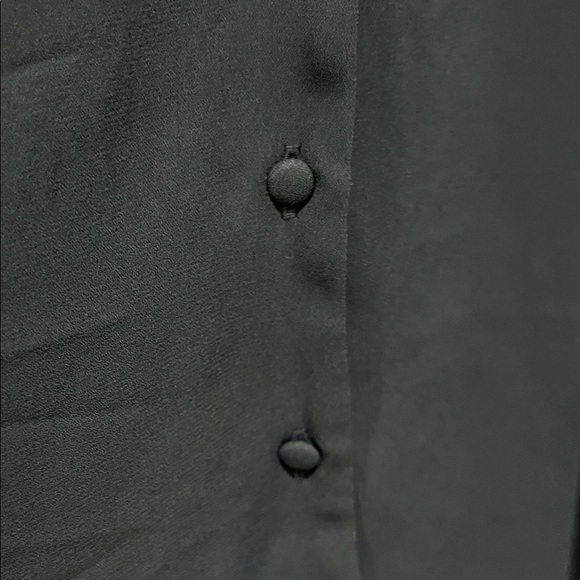 Nanette Lepore Navy Button-Up Blouse - Picture 6 of 6